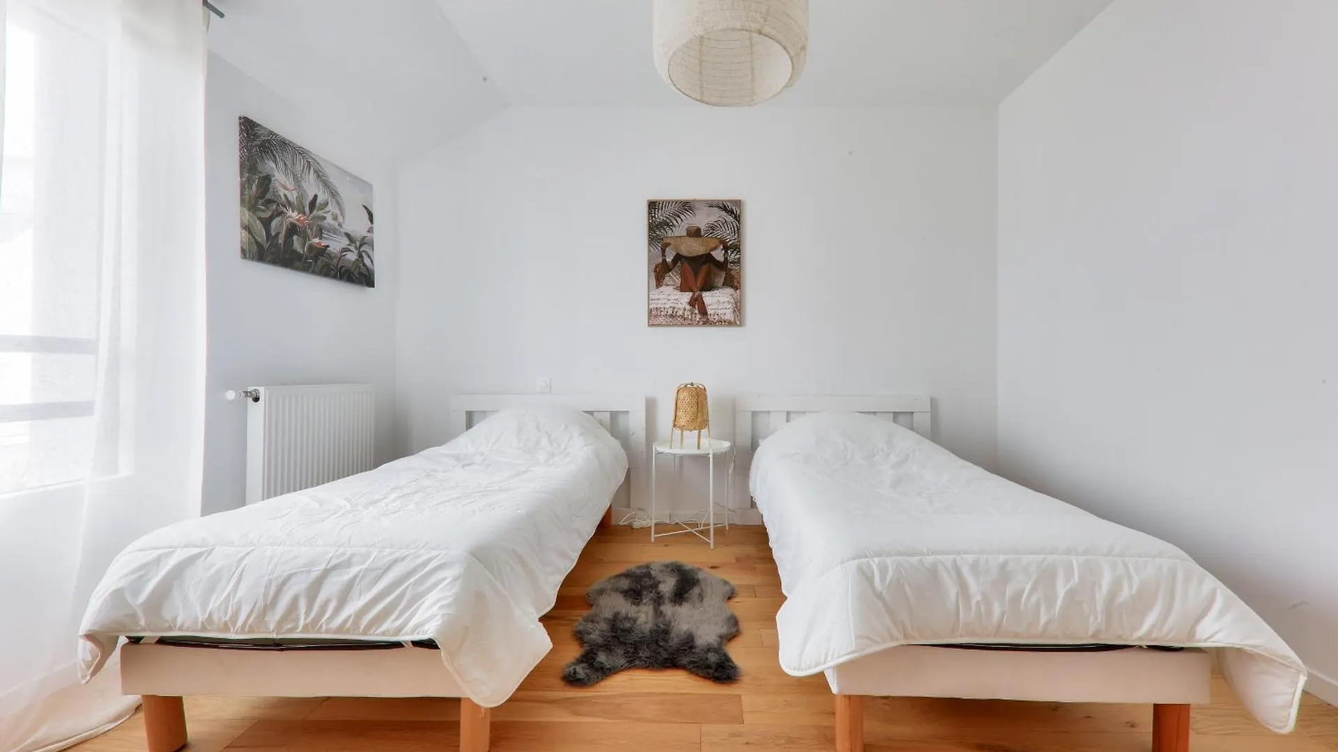 Maison Neuve Pour 8 - 500M Plage Du Rouvran Le Tour-du-Parc Tatil Evi