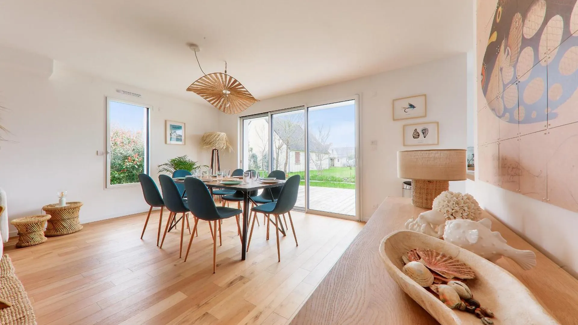 Maison Neuve Pour 8 - 500M Plage Du Rouvran Le Tour-du-Parc France