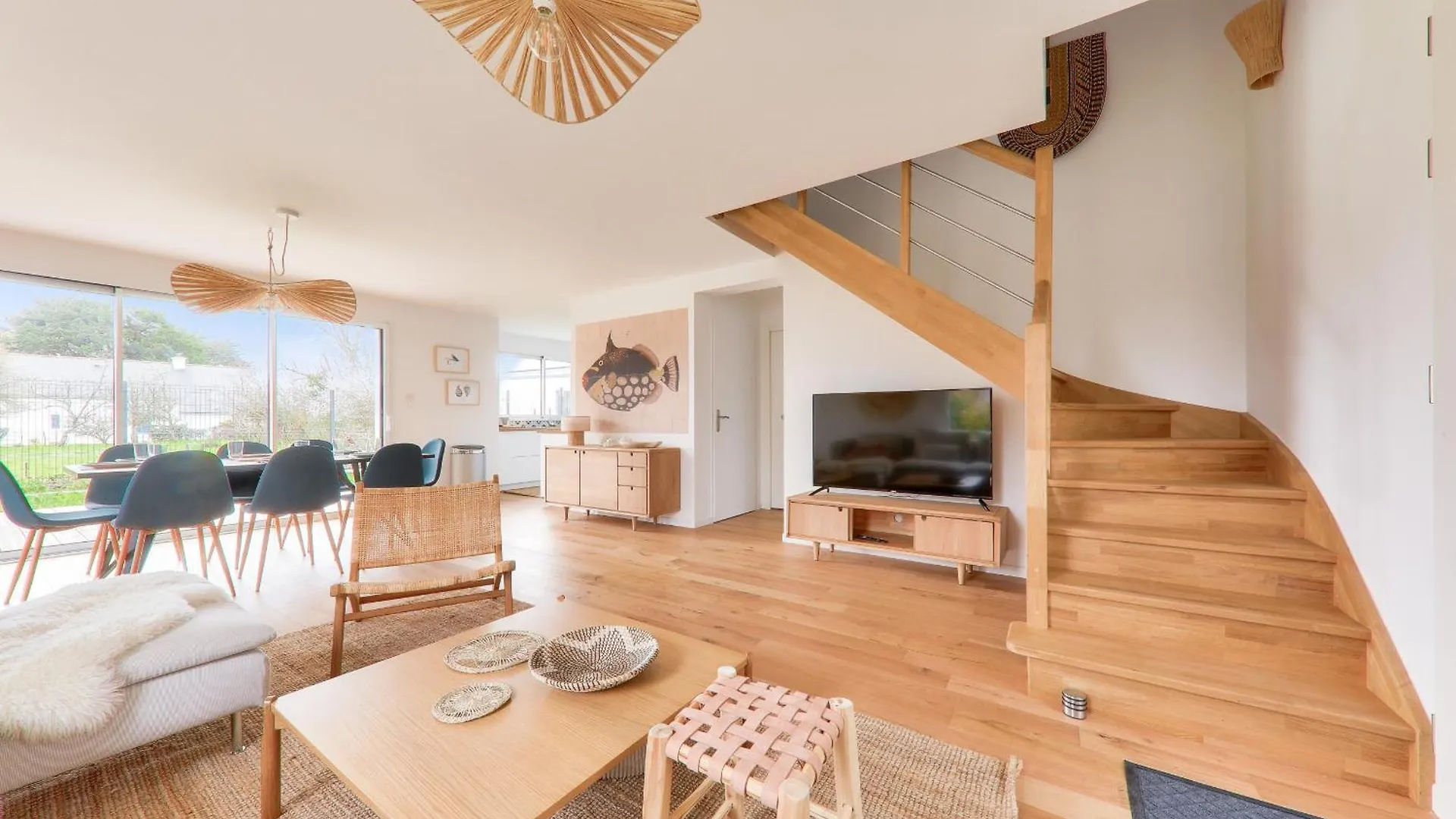 Maison Neuve Pour 8 - 500M Plage Du Rouvran Le Tour-du-Parc 0*,  France