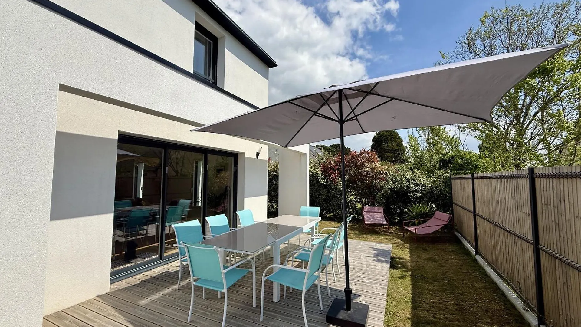 Tatil Evi Maison Neuve Pour 8 - 500M Plage Du Rouvran Le Tour-du-Parc